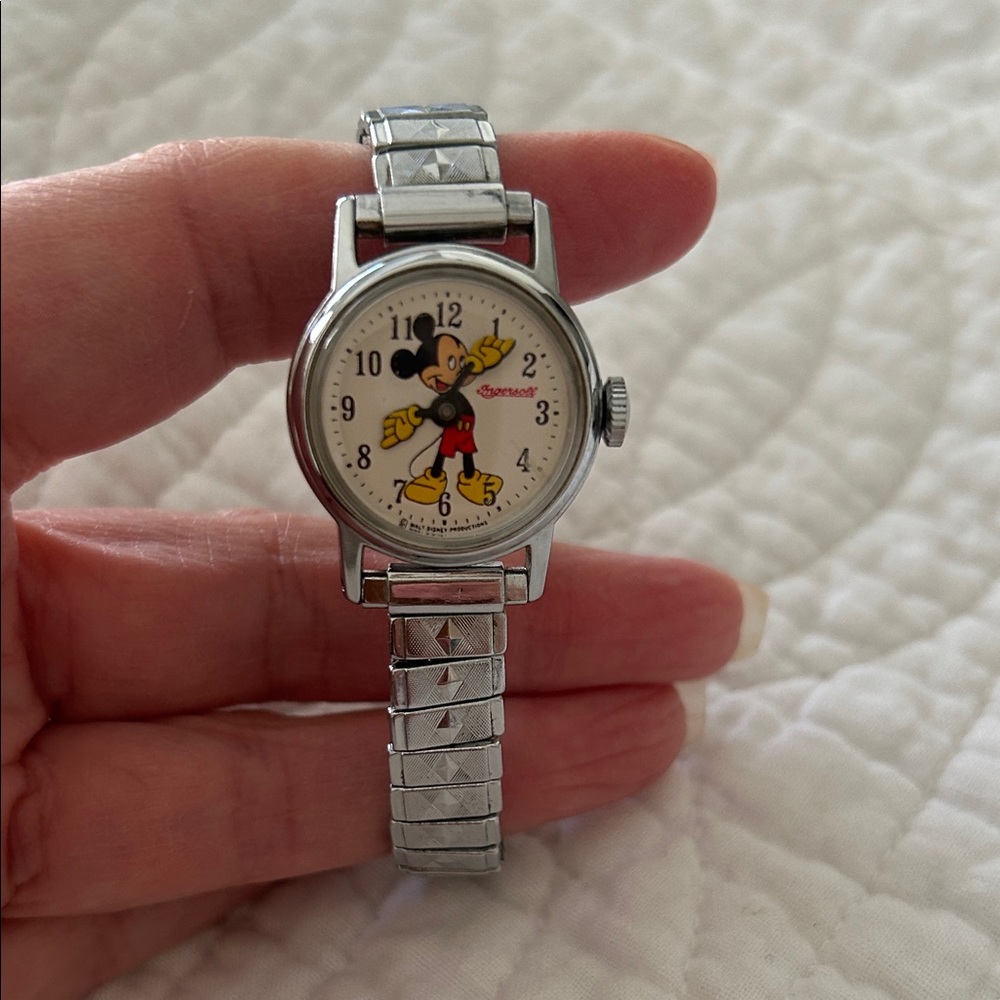 Ingersoll Mickey Mouse Disney Vintage Watch